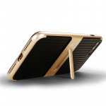 Wholesale iPhone 7 Slim Fit Kickstand Hybrid Case (Rose Gold)